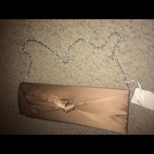 Sophie Gray Golden Fancy Clutch Purse --- NWT